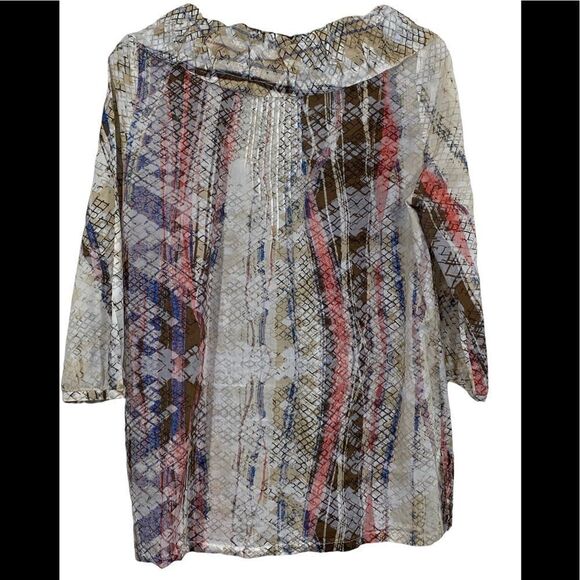 ESCADA SPORT - 100% COTTON SUMMERTIME BLOUSE. SIZE 38. EXCELLENT CONDITION !!B22 - Picture 3 of 16